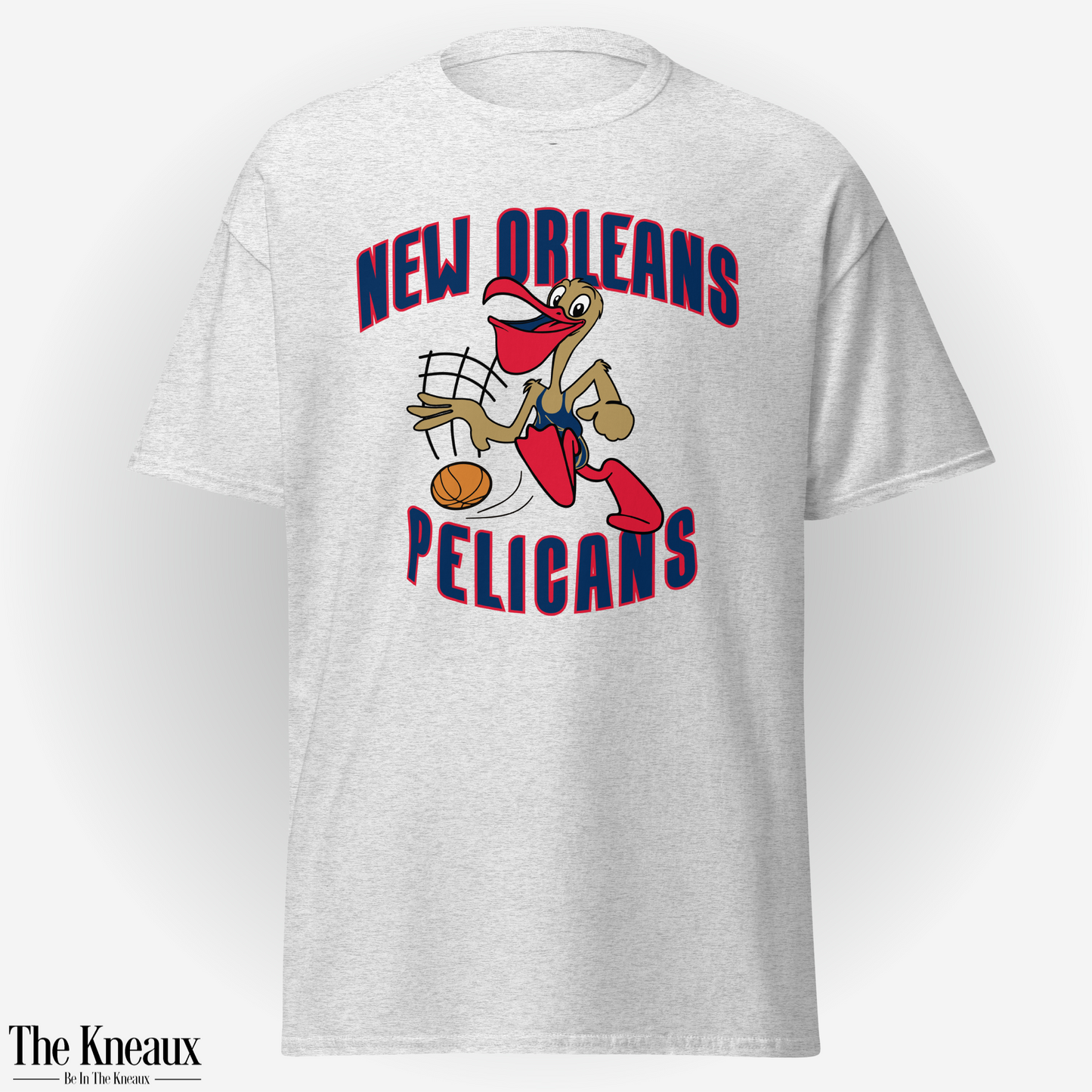 Po' The Pelican | Blue w/ Red Outline